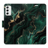 iSaprio Flip pouzdro Emerald 02 pro Samsung Galaxy M52 5G