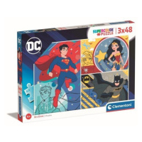 Clementoni Puzzle 3x48 DC Comics