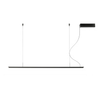 Carpyen Závěsné svítidlo LED Lineal, černé, délka 158 cm