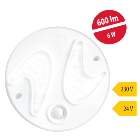 LED VARIO svítidlo 6W s PIR čidlem 230V AC LED21