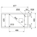 Franke FSG 611-88  Fragranit Šedý kámen  dřez Fresno 114.0651.013
