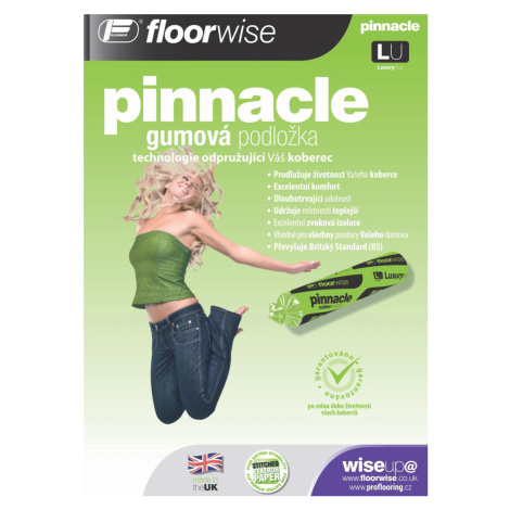 Floorwise Podložka pod koberec Floorwise Pinnacle - Rozměr na míru, šíře 133 cm cm