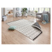 NORTHRUGS - Hanse Home koberce Kusový koberec Twin Supreme 103438 Kuba black creme – na ven i na