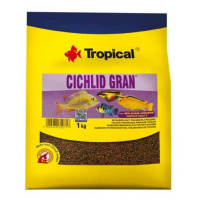 Tropical Cichlid Gran 1kg krmivo s beta-glukanem pro cichlidy