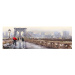 CANVAS WATERCOLOR 45x140 ST400 NEW YORK BRIDGE