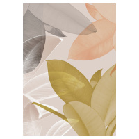 Ilustrace Delicate leaves i, Sisi & Seb, (30 x 40 cm)