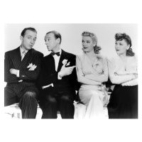 Fotografie Bing Crosby, Fred Astaire, Virginia Dale And Majorie Reynolds., 40 × 30 cm