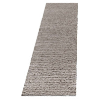 Světle hnědý běhoun 80x250 cm Fluffy – Ayyildiz Carpets