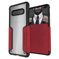 Kryt Ghostek - Samsung Galaxy S10+ Wallet Case Exec 3 Series, Red (GHOCAS2075)