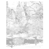 Tečkování - PARK V NEW YORKU Rozměr: 40x50 cm, Rámování: bez rámu a bez vypnutí plátna