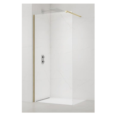 Sprchová zástěna Walk-in 130 cm SAT mosaz SATBWI130PRMO