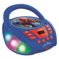 Svítící Bluetooth CD přehrávač Spider-Man