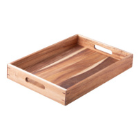 Servírovací podnos Akát 45,7 x 30,5 x 6,3 cm – FLOW Wooden