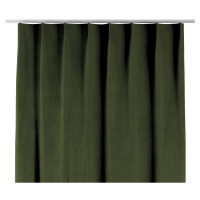 Dekoria Závěs na jednotlivých háčcích flex, zelená, Crema, 185-87