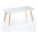 Konferenční stolek LYON bílá/buk