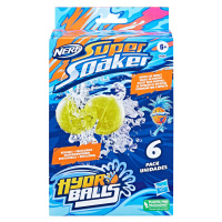 Nerf Míčky do vody Super Soaker Hydro Balls, 6 kusů