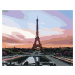 Malování podle čísel - PAŘÍŽ A ČERVÁNKY Rozměr: 40x50 cm, Rámování: vypnuté plátno na rám