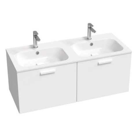 Ravak Chrome II koupelnová skříňka pod umyvadlo 120x47x49 cm bílá lesk X000001779