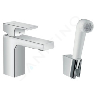 Hansgrohe 71216000 - Umyvadlová baterie s ruční sprchou Bidette, chrom