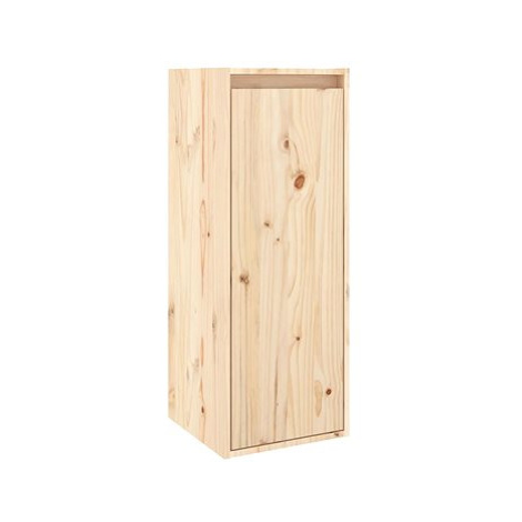 Shumee nástěnná 30×30×80 cm masivní borové dřevo, 813495