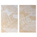 ELLE Decoration koberce Kusový koberec Gemini 106012 Ochre z kolekce Elle – na ven i na doma - 1