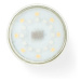 SMART LED žárovka Nedis WIFILC10CRGU10, GU10, barevná/teplá bílá