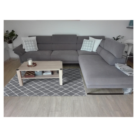 Kusový koberec Twin-Wendeteppiche 103118 grau creme 200x290 cm Hanse Home