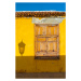 Fotografie Antique spanish style old wooden window, GarryKillian, 26.7 × 40 cm