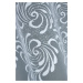 Dekorační žakárová záclona s řasící páskou ALWI 160 bílá 300x160 cm MyBestHome