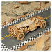 RoboTime 3D dřevěné puzzle Závodní auto