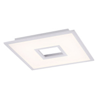 Designové stropní svítidlo bílé 45 cm včetně LED a stmívače RGB - dlaždice