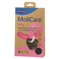 MoliCare Lady absorpční prádlo vel. L 1 ks + vložky X-Change 5 ks