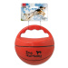 Hračka Dog Fantasy Ball míč s rukojetí pískací 15cm