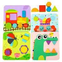 Tooky Toy Montessori puzzle 4v1 Tooky