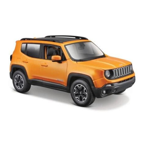 Maisto Kit Jeep Renegade model ke skládání oranžová 1:24