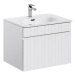 ArtCom Koupelnová skříňka s umyvadlem ICONIC White U60/1 | 60 cm