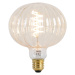E27 stmívatelná LED lampa G125 jantarová 4W 200 lm 2000K