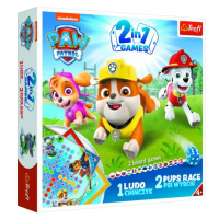 Trefl GAME 2in1 Ludo / Pups race Paw Patrol