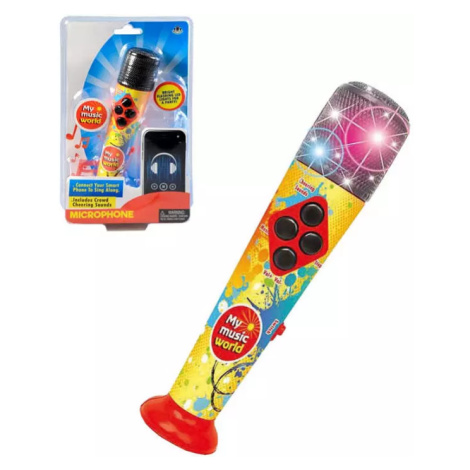 Mikrofon dětský s melodiemi 20cm na baterie LED Světlo Zvuk plast POLESIE