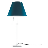 Luceplan Luceplan Costanza stolní lampa D13i hliník/modrá