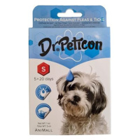 Dr. Peticon Pipeta proti klíšťatům a blechám pro malé psy 5 × 1 ml