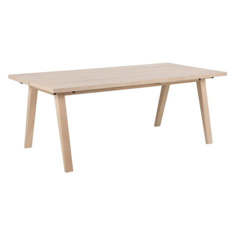 Stůl Simple 200 bílý dub BAUMAX