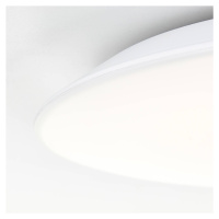 Brilliant Koupelnové stropní svítidlo LED Colden, bílé, zapnuto/vypnuto, Ø 29 cm