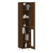 vidaXL Skříň highboard hnědý dub 34,5 x 34 x 180 cm kompozitní dřevo