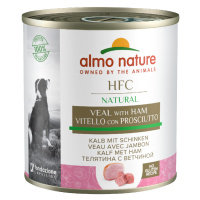 Almo Nature HFC 6 x 280 g / 290 g - Telecí se šunkou (290 g)