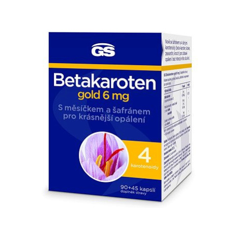 GS Betakaroten gold 6 mg, 90+45 kapslí Green Swan