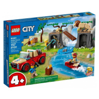 Lego® city 60301 záchranářský teréňák do divočiny