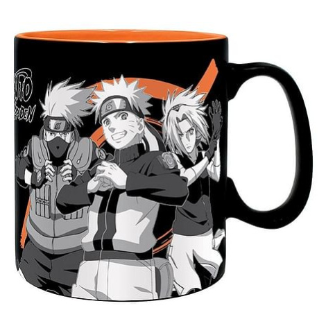 Hrnek Naruto Shippuden - Group black & white ABY STYLE