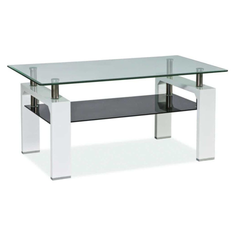 Casarredo Konferenční stolek LISA II - bílý lak