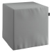 Dekoria Sedák Cube - kostka pevná 40x40x40, šedá , 40 x 40 x 40 cm, Loneta, 133-24